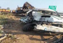 रायपुर-रतनपुर रोड में 4 की मौत, ट्रेलर और स्कॉर्पियो के बीच हुई टक्कर