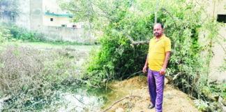 अमरैया रामनगर बायपास पर अवैध प्लाटिंग से जलजमाव, जीवित नाला मुश्किल में