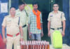 अवैध अंग्रेजी शराब के साथ आरोपी चढ़ा पुलिस के हत्थे, नेटवर्क पर नजर
