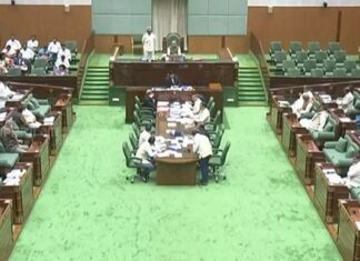 विधानसभा में अफीम की खेती मुद्दे पर हो रहा हंगामा