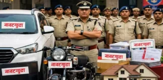 रायपुर पुलिस ने गांजा तस्कर राकेश वर्मा की 1.5 करोड़ की अचल संपत्ति की जप्त