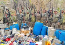 सुरक्षाबलों को बड़ी कामयाबी, नक्सलियों का विशाल डंप बरामद, प्रेशर कुकर IED नष्ट