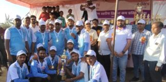 अदाणी फाउंडेशन के कम्युनिटी फर्स्ट क्रिकेट टूर्नामेंट के फाइनल में पताड़ी को पराजित कर कनकी बना मैच चैंपियन