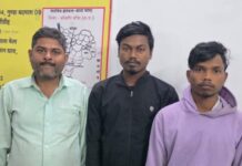 अंतर जिला चोर गिरोह चढ़ा पुलिस के हत्थे, तीन आरोपी गिरफ्तार