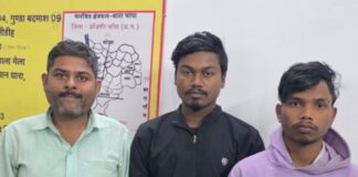 अंतर जिला चोर गिरोह चढ़ा पुलिस के हत्थे, तीन आरोपी गिरफ्तार