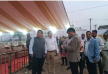 कलेक्टर और एसपी ने किया पाली महोत्सव आयोजन स्थल का निरीक्षण,अधिकारियों को दिए आवश्यक निर्देश