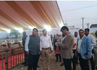 कलेक्टर और एसपी ने किया पाली महोत्सव आयोजन स्थल का निरीक्षण,अधिकारियों को दिए आवश्यक निर्देश