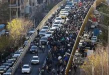 ईरान नें हालाक बेकाबू, तोड़फोड़-आगजनी के बीच 538 की मौत