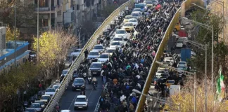 ईरान नें हालाक बेकाबू, तोड़फोड़-आगजनी के बीच 538 की मौत