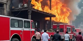 दिल्ली के सदर बाजार में बिल्डिंग में लगी भीषण आग; दो की जलकर मौत; मौके पर दमकल की 20 गाड़ियां