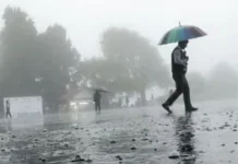 देश के 6 राज्यों में आंधी के साथ तेज बारिश का अलर्ट, 40 किलो मीटर प्रति घंटे की रफ्तार से चलेंगी हवाएं