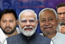 रुझानों में तेजस्वी यादव और तेज प्रताप अपनी-अपनी सीटों पर पिछड़े, बिहार में एनडीए को निर्णायक बढ़त