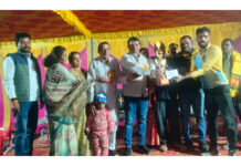 सिरमिना मे क्रिकेट प्रीमियर लीग प्रतियोगिता काफाइनल मैच संपन्न एम.सी.बी जिले.के अमका,बनी चैंपियन कोटया उपविजेता