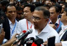 बांग्लादेश चुनाव: तारिक रहमान की BNP 175 सीटों पर आगे, जमात को ३0 पर बढ़त