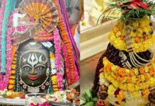 उज्जैन से काशी विश्वनाथ तक महाशिवरात्रि की धूम, 11 फुट का सेहरा पहने महाकाल, भक्तों की पांच किलोमीटर लंबी कतार