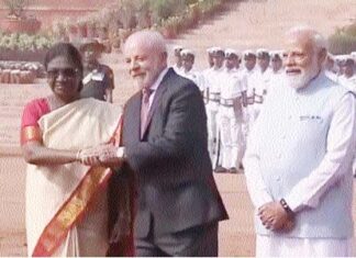राष्ट्रपति भवन में लूला दा सिल्वा का औपचारिक स्वागत, पीएम के साथ होगी बैठक