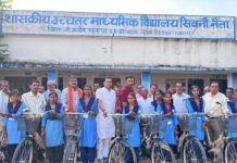 सरस्वती साईकिल योजना बेटियों की शिक्षा, सुरक्षा और आत्मनिर्भरता का संकल्प है :अमर सुल्तानिया