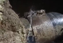 कोहड़िया के पास पाइप लाइन लीकेज से कई क्षेत्रों में जलापूर्ति हुई प्रभावित