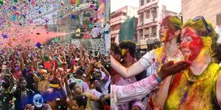 बनारस के घाटों से लेकर लद्दाख की वादियों तक चली पिचकारी, देशवासियों ने धूमधाम से मनाया रंगोत्सव