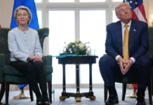 ट्रंप ने यूरोपीय देशों पर थोपा 10 फीसदी टैरिफ, EU ने दी आर्थिक संकट की चेतावनी दी; संबंध बिगड़ने का खतरा