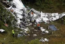 कोलंबिया में विमान दुर्घटना: सांसद समेत 15 लोगों की मौत, सभी सवार मारे गए