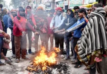 दिल्ली-यूपी में ठंड का कहर जारी, कोहरे के कारण 131 उड़ानें रद